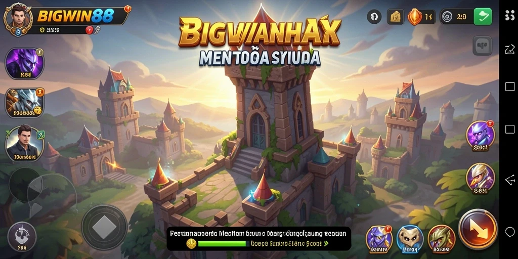 Screenshot gameplay Tower Defense yang seru dan menantang di BIGWIN88.