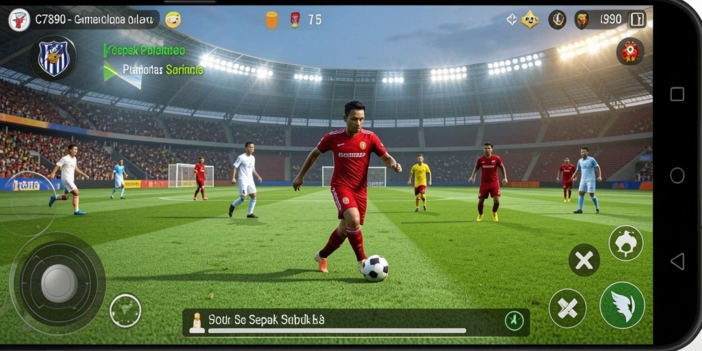 Tampilan gameplay <strong>C7890</strong> yang menarik dan mendebarkan.