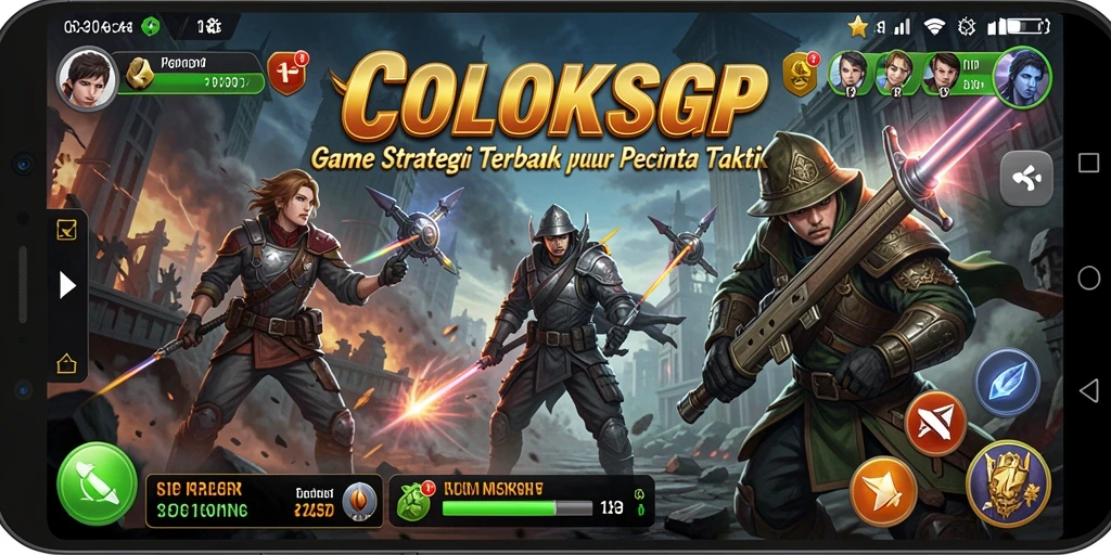 Gameplay strategi seru dengan grafis menarik di COLOKSGP.