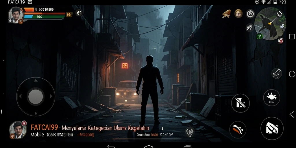 Tampilan gameplay FATCAI99 yang menegangkan dan menyeramkan.