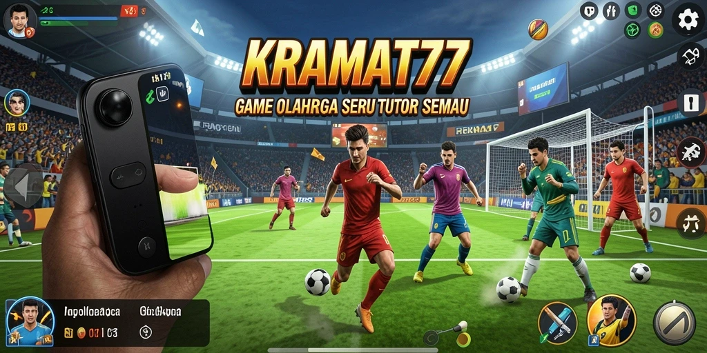 Tampilan gameplay seru dari KRAMAT77 dengan berbagai olahraga menarik.