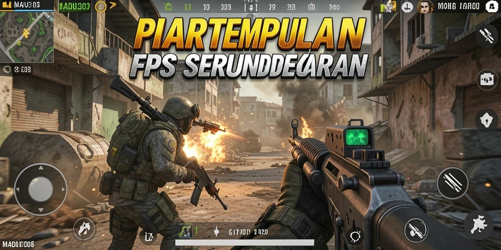 Tampilan gameplay seru dalam <strong>MADU303</strong> dengan aksi tembak-menembak yang cepat.