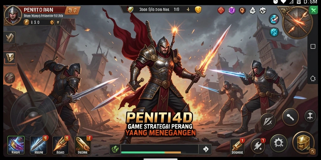 Tampilan menarik dari gameplay seru di PENITI4D.