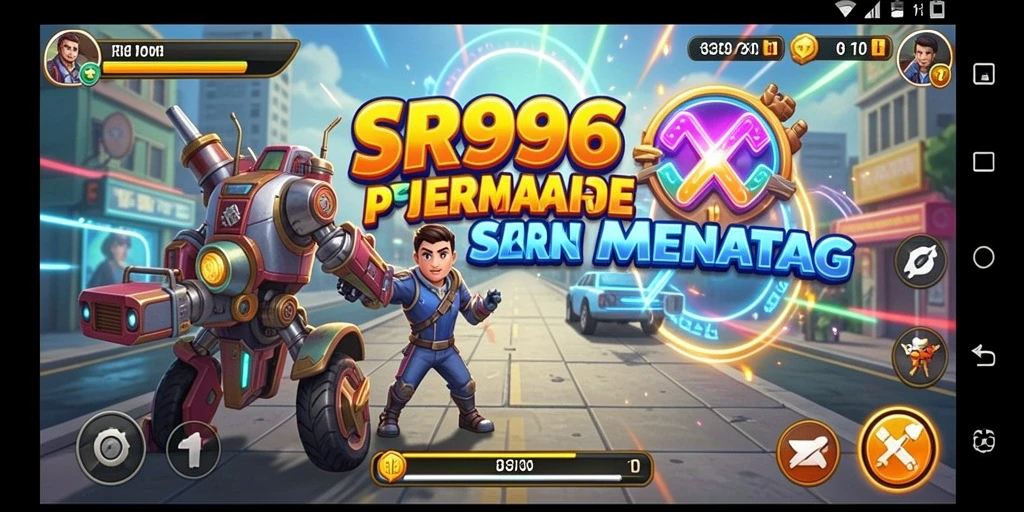 Tampilan gameplay menarik dari SR996 dengan aksi seru dan grafis menawan.