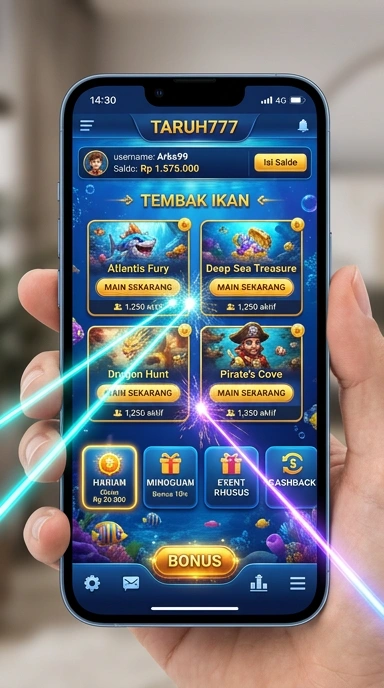 Berbagai pilihan aplikasi menarik tersedia di taruh777.